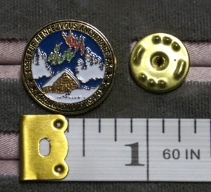 SN493 1995 Fell Rendezvous Pin Rondy Hat Tack Tie Tac Anstecknadel Nordlichter - Bild 1 von 2