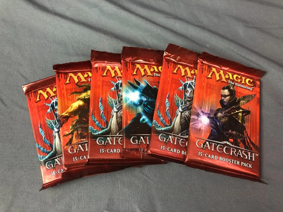 6x Gatecrash 15 Card Booster Packs (ENGLISH) FACTORY SEALED NEW MAGIC - Image 1 of 1