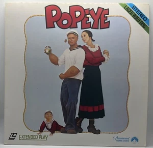 Popeye, LaserDisc, Extended Play, Robin Williams, Shelley Duvall, Like New!172 - Picture 1 of 2