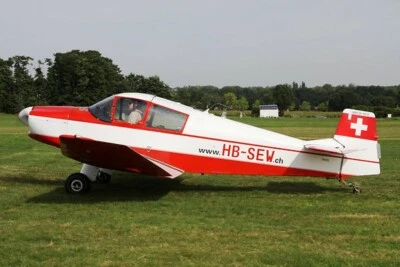 Ambassadeur Jodel DR-1050 Avión Escritorio Horno Madera Modelo Pequeño Envío Gratuito   Foto 1 de 4