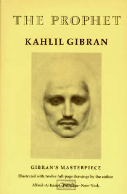 The Prophet (A Borzoi Book) - Hardcover By Kahlil Gibran - GOOD • 3.65$