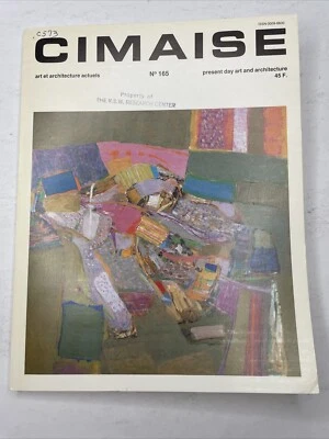 Vintage RARE 1983 Cimaise Magazine No 165 French Art + Architecture V2 - Image 1 of 4