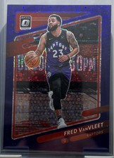 FRED VANVLEET 2021-22 Optic Fast Break Purple Disco Prizm /95 Toronto Raptors