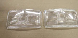 1950 PLYMOUTH PARK LIGHT LENS PAIR TURN SIGNAL - Picture 1 of 3