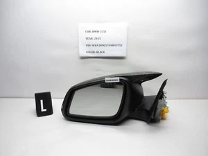 2012-2015 BMW 335i Left Driver Side Door Mirror 51167345695 OEM - Picture 1 of 7