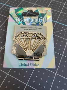 DLR 60th Anniversary Countdown Series Silver LE 5000 Disney Pin - Picture 1 of 5