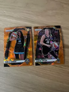 2024 Panini Prizm WNBA Orange Ice Parallels #1-150 Complete Your Set Pick Card - Picture 1 of 1