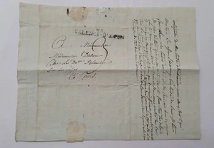 Carta Valence D Postal-Agen 1816 - Picture 1 of 2