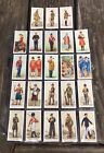 John Player & Sons. Military Uniforms and Coronation Series Lot of 23 cards.