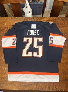 Darnell Nurse Signed Edmonton Oilers Jersey Psa/Dna Coa Autographed Hockey - Picture 1 of 6