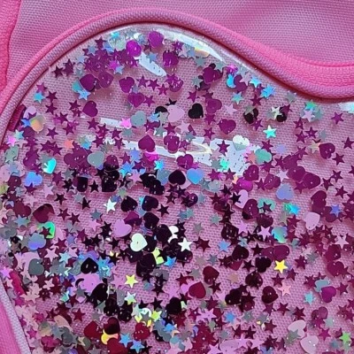 Mochila GAP Kids Corazón Lentejuelas Rosa Nueva Con Etiquetas Foto 1 de 4