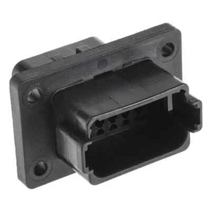 Deutsch DT AUTOMOTIVE CONNECTOR SOCKET 13A 12-Ways, Panel Mount, Nickel Plating - Picture 1 of 3