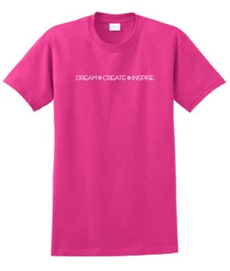 CAMISETA DREAM-CREATE-INSPIRE ADULTO O JOVEN, ARTESANÍA, ACHEIVE, REGALO, CUMPLEAÑOS - Imagen 1 de 5