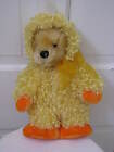 13" Kids Of America Corp Plush Teddy Bear Wearing A Fuzzy Yellow Duck Suit EEUC