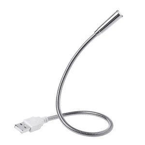 USB Flexible Light Keyboard PC Computer Desktop Book Reading Lamp Portable Tools - Afbeelding 1 van 8