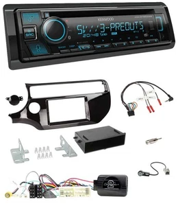 Kenwood Bluetooth USB CD Lenkrad DAB Autoradio für Kia Rio UB Facelift 2017-2023 - Bild 1 von 8