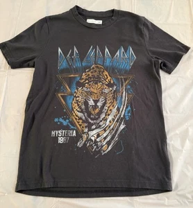Abercrombie Kids Def Leopard Band Tee 15/16 - Picture 1 of 4