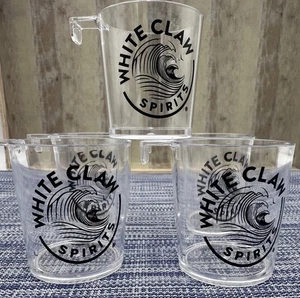 White Claw Spirits Hanging Shot Glasses - Sleeve of 10 - New - Picture 1 of 5