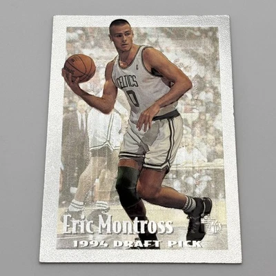 1994-95 Topps Finest Embossed - Eric Montross #109 ✅ Boston Celtics Rookie (RC) Foto 1 de 2