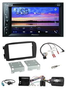 Pioneer Bluetooth 2DIN USB DVD DAB Lenkrad Autoradio für Mercedes SL R230 2000-2 - Bild 1 von 10