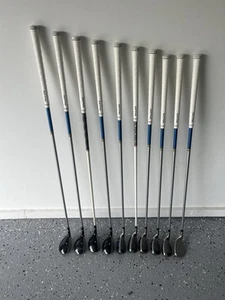 Tour Edge Hot Launch 2 Hybrid Set 3H-6H & 7-PW/AW/LW SENIOR A Graphite Shafts - Picture 1 of 8