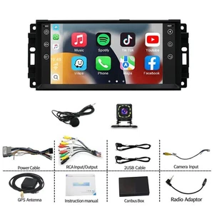 For Dodge RAM 1500 2009-2012 Android 13 Car Stereo Radio GPS Navigation Carplay - Picture 1 of 23