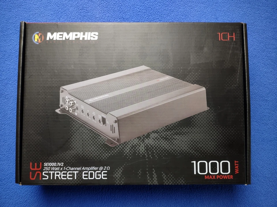 Memphis Audio SE1000.1V2 Street Edge Series 500W Peak Mono Amplifier 1YR WRT