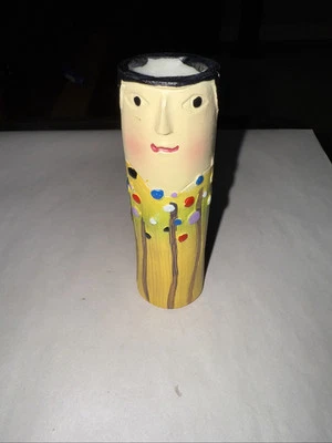 Jarrón Bud Resina Gente Rostros Boho Decoración del Hogar Floral Primavera Verano Foto 1 de 2