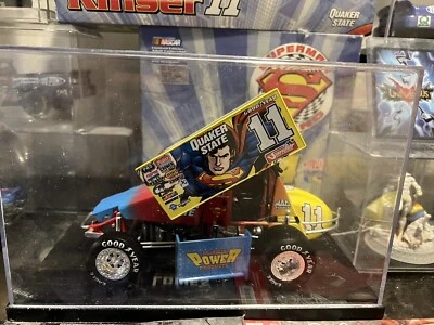 Action Steve Kinser Quaker State Superman 1999 Sprint Car Extreme 1:18 MIB - Image 1 of 4