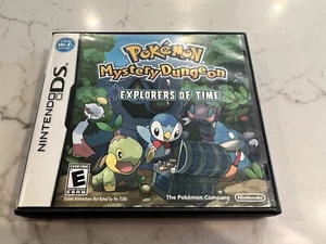 POKEMON Mystery Dungeon - EXPORERS OF TIME - Nintendo DS - Case Only, Damaged - Picture 1 of 4