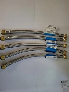 *5* Tectite 3/4" PushToConnect x 3/4" F Tubo Filettato x 18" Connettore Scaldabagno - Foto 1 di 4