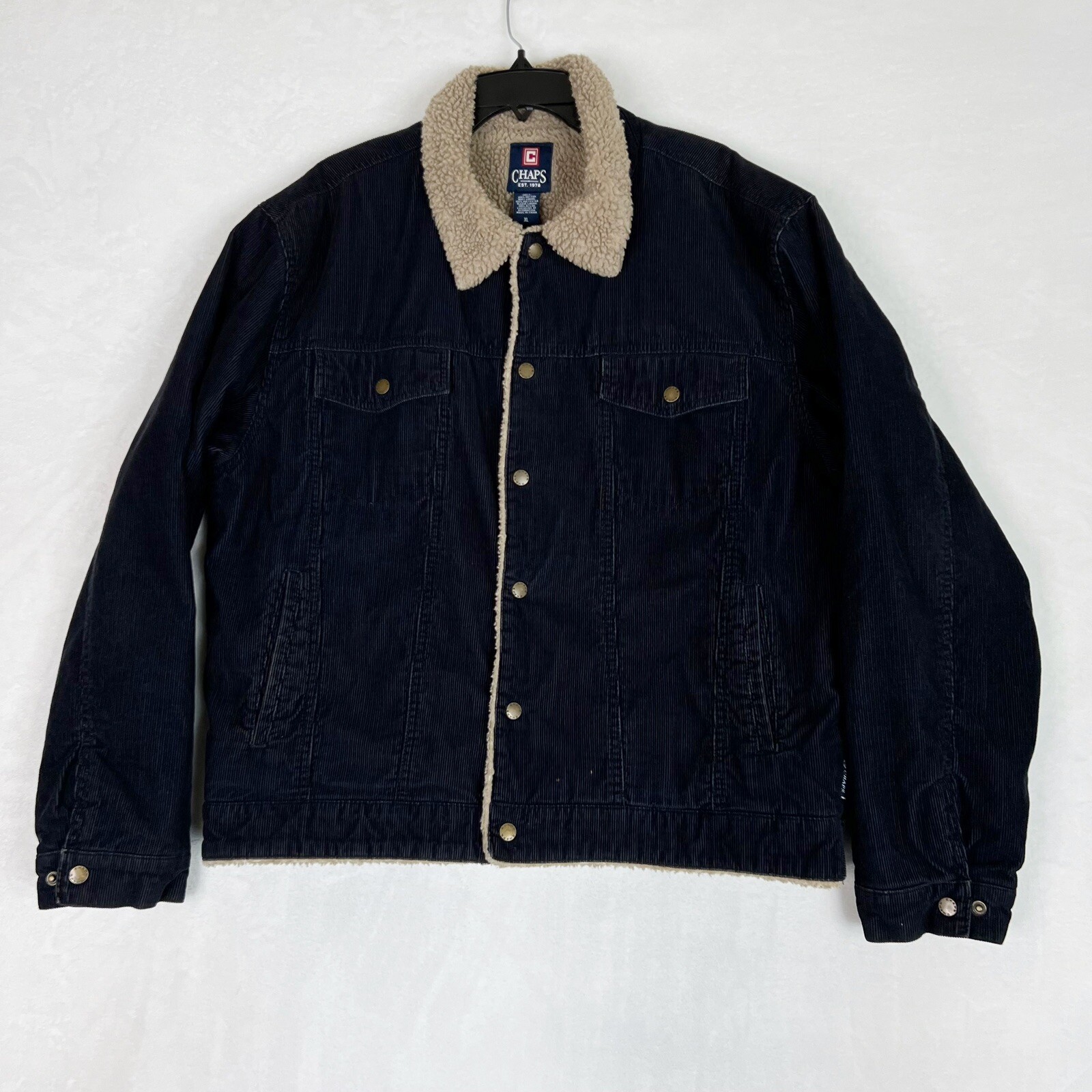 Chaps Ralph Lauren Corduroy Jacket Mens 