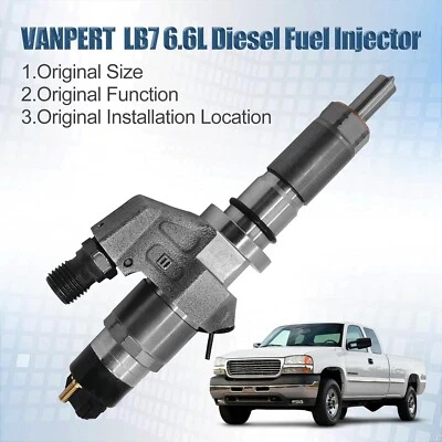 Inyector diésel para Chevrolet Silverado Duramax LB7 2500 HD&GMC Sierra 2001-2004 Foto 1 de 4