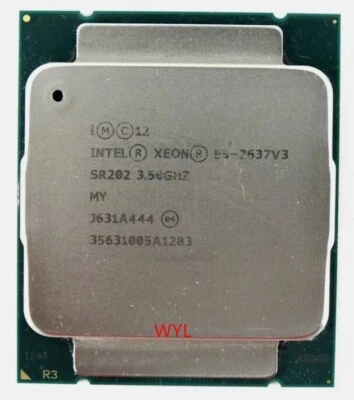 Intel Xeon E5-2637 V3 Quad Core 3.5GHz 15MB SR202 135W LGA 2011-3 CPU Processor - Image 1 of 4