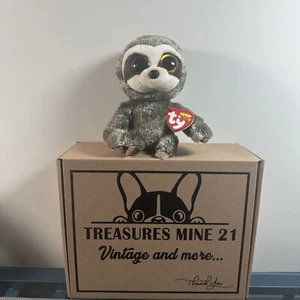 Ty Beanie Boos Dangler Sloth Bean Bag Plush Stuffed Animal Toy 7” (R551) - Picture 1 of 9