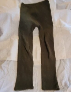 Strickleggings, grün, 100% Acryl Jugendgröße, Markenlos - Bild 1 von 3