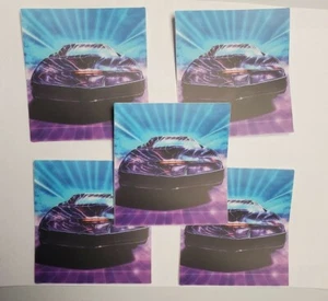 KNIGHT RIDER KITT K.I.T.T. stickers 5 pack LOT ** WORLDWIDE ๐ SHIPPING ** - Picture 1 of 12