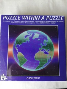 Puzzle Within A Puzzle Planet Earth - 400 Piece Jigsaw (New Sealed) - Picture 1 of 3