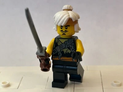 LEGO Ninjago Wu Teen minifigura Sensei Wu Dragon Hunter disfraz 70654 njo467 Foto 1 de 4