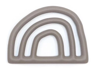 Baby Silicone Teething Rainbow Shape Soft Teether BPA, Lead & Phthalates Free. - Image 1 of 3