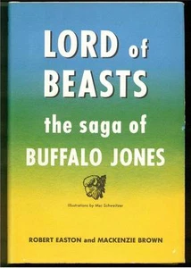 CHARLES JESSE BUFFALO JONES Hunter Hunts Musk Ox Bear Cougars Africa Lion Rhinos - Picture 1 of 1