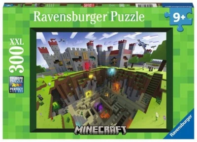 Ravensburger Minecraft Cutaway 300 XXL Piece Jigsaw Puzzle - Image 1 of 2