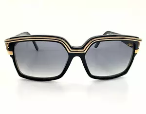 Occhiali da sole Cazal MOD.8033 001 nero-oro/grigio lenti sfumate 58 mm - Foto 1 di 8