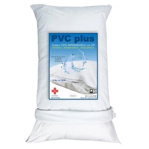 FEDERA PVC PLUS © copriguanciale IMPERMEABILE CON CERNIERA IN spugna DI COTONE - Foto 1 di 6