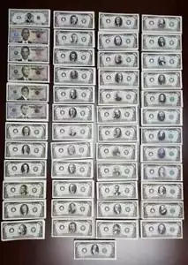 Juego de billetes de recuerdo de un millón de dólares de presidentes de Estados Unidos - Imagen 1 de 3