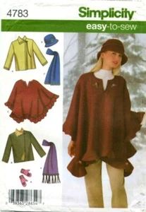 2004 Women's Jacket Set Sewing Pattern U-Pick Sizes XS-XL Simplicity 4783 OOP - Picture 1 of 3