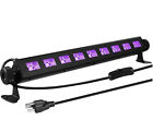 9 LED Black Light 27W LED UV Bar Glow in Dark Party Supplies Gohyo. New in box