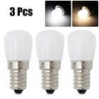 3x LED Refrigerator Bulb E14 Warm White Lamp Instantly Bright Long Service Life
