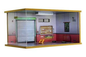 1/18 Scale Model Car Display Case - 1:18 Car Garage Display Case with Clear Acry - Picture 1 of 9