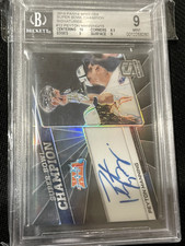 2019 Spectra Peyton Manning Super Bowl Champion Signature /15 BGS 9/10 AUTO POP1